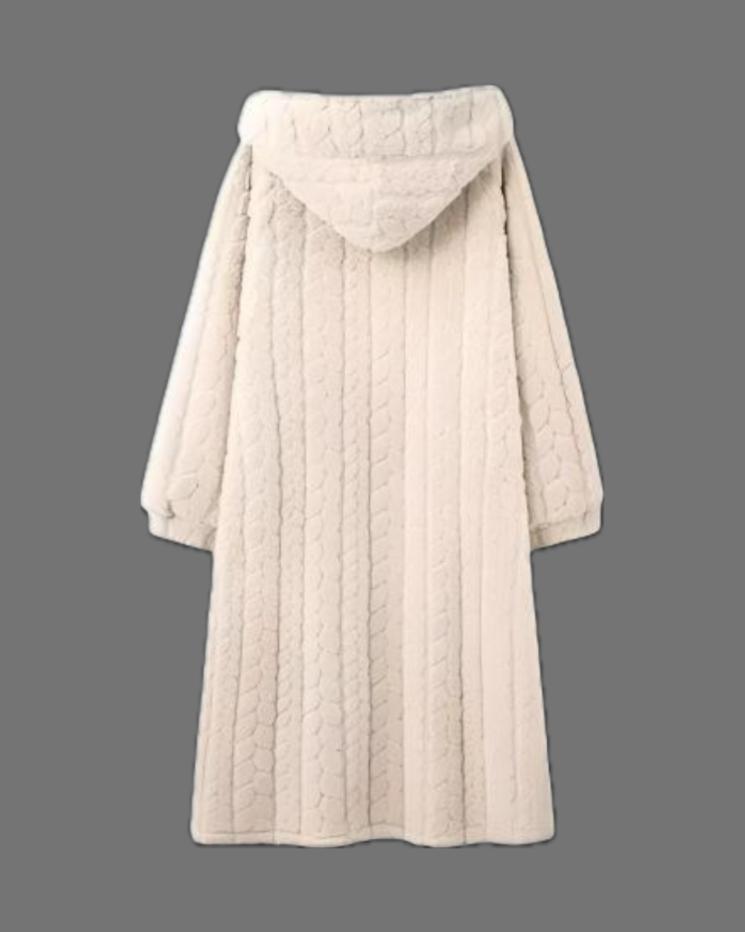 Snowfall Snuggle Robe with Hood　Pelucheux